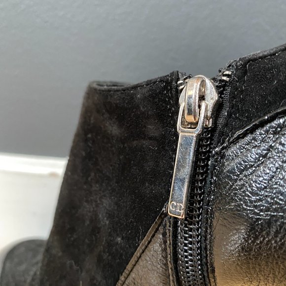 Christian Dior Leather and Suede Ankle Boots - Picture 3 of 6